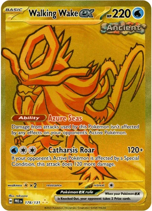 Producto - Walking Wake ex - 178/131 - Prismatic Evolutions - Holo