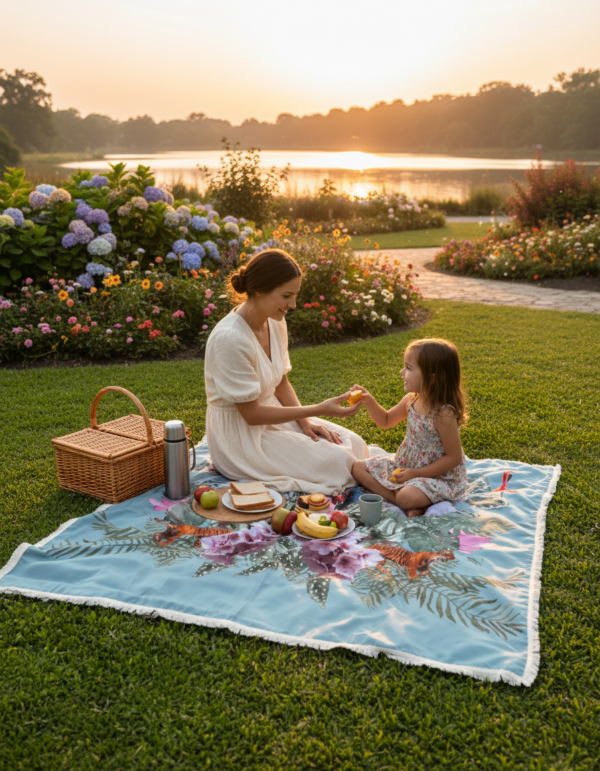 Producto - Lona XL Jardin del tigre verde