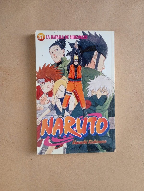 Producto - Naruto #37 La batalla de Shikamaru - Masashi Kishimoto - Larp 2016