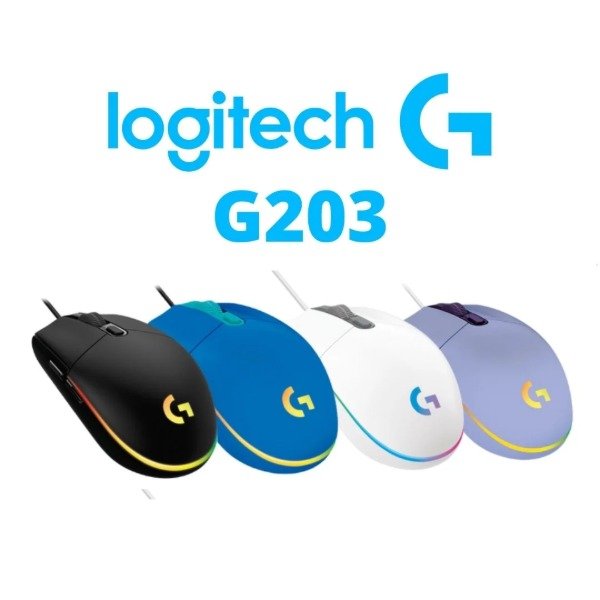 Producto - MOUSE LOGITECH G203 LIGHTSYNC RGB Varios Colores