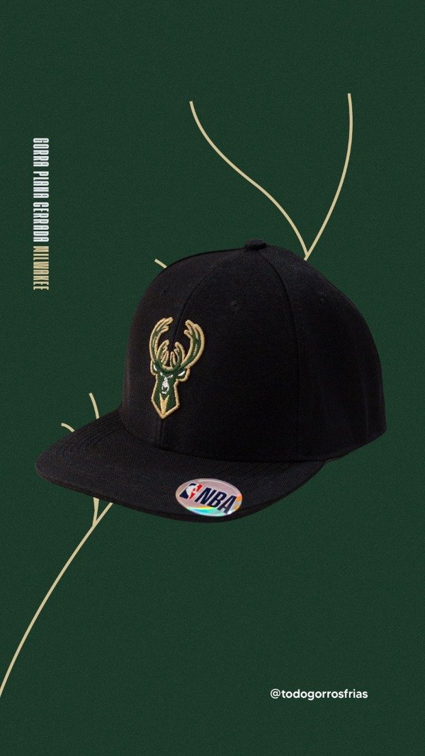 Producto - GORRA PLANA CERRADA MILWAKEE