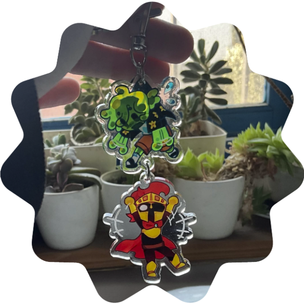 Producto - Llavero Doble - D3rlord3/Avery Mii