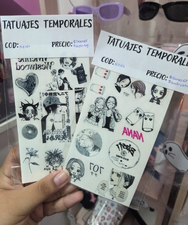 Producto - Tatuajes Nana