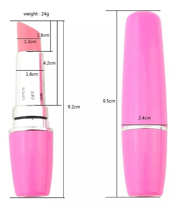 Producto - Labial vibrador a pilas