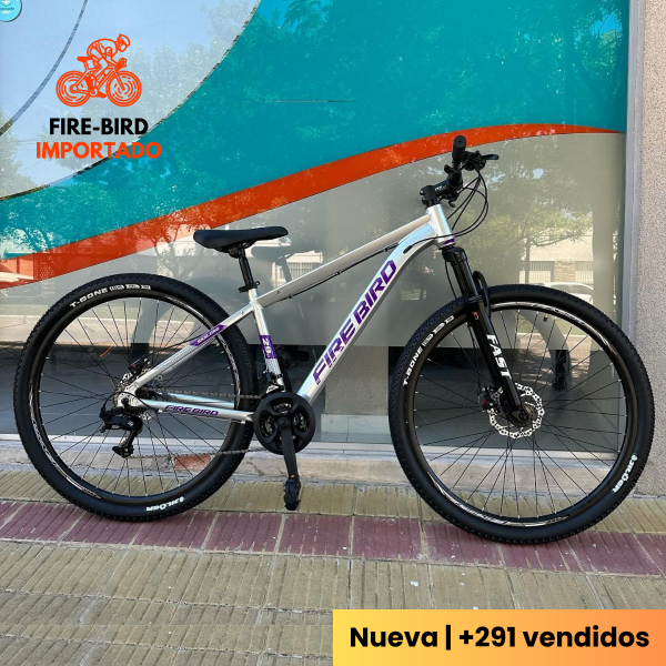 Producto - Fire Bird MTB (Negro+Azul) Rodado 29-26-24