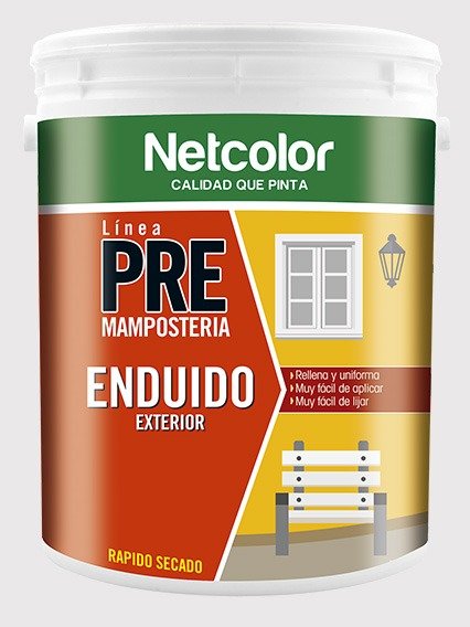 Producto - Enduido para Exterior [1L - 4L - 10L - 20L] - Netcolor