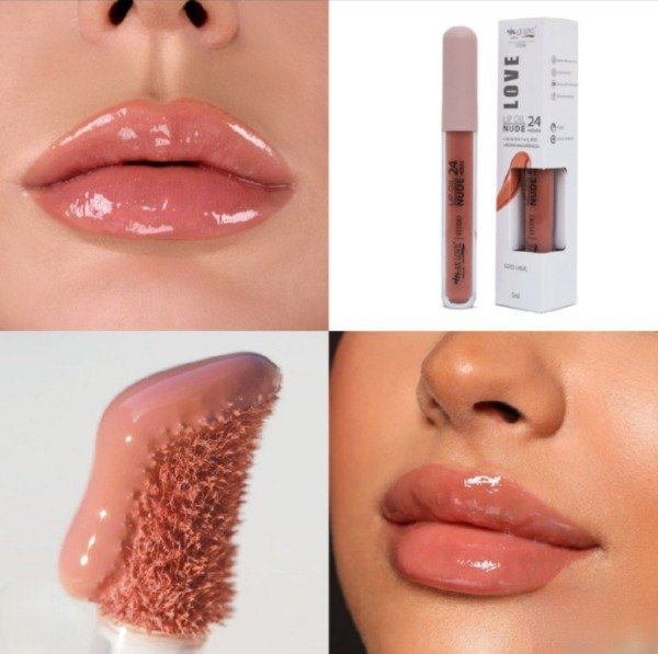 Producto - Lip Oil Nude hidratante 24hs tono 807 -Max Love