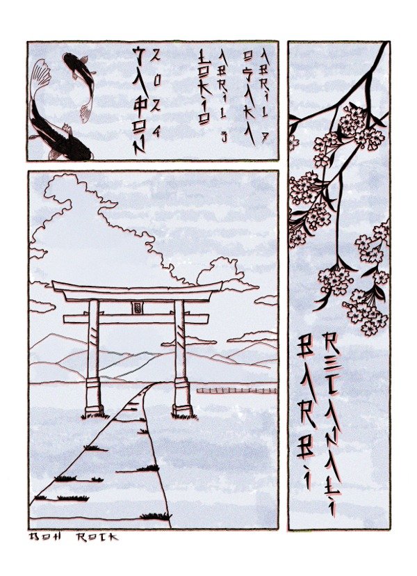 Producto - Poster BARBI JAPÓN II