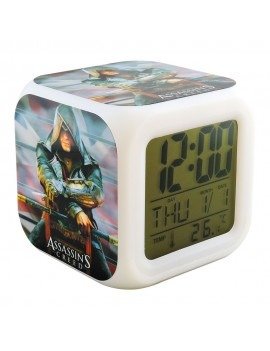 Producto - Reloj Digital Despertador Assassin's Creed con Luz