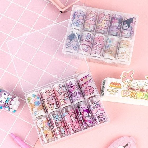 Producto - Set de Cintas Pet Sanrio en Cajita - 1