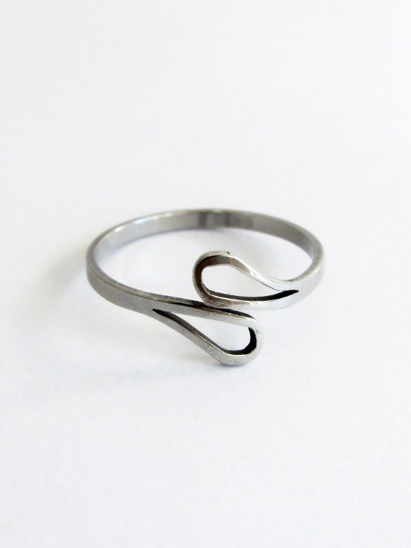 Producto - Anillo Dos Gotas Caladas