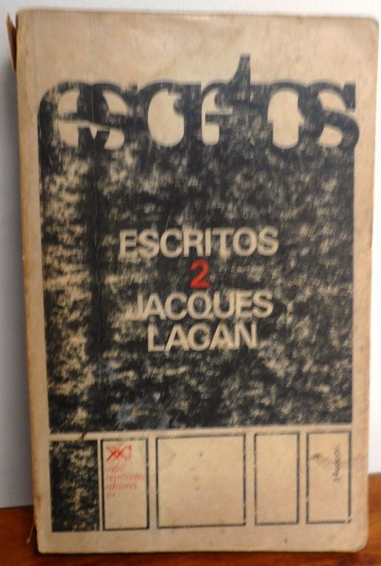 Producto - ESCRITOS 2 - JACQUES LACAN - ED. SIGLO 21 - 1978