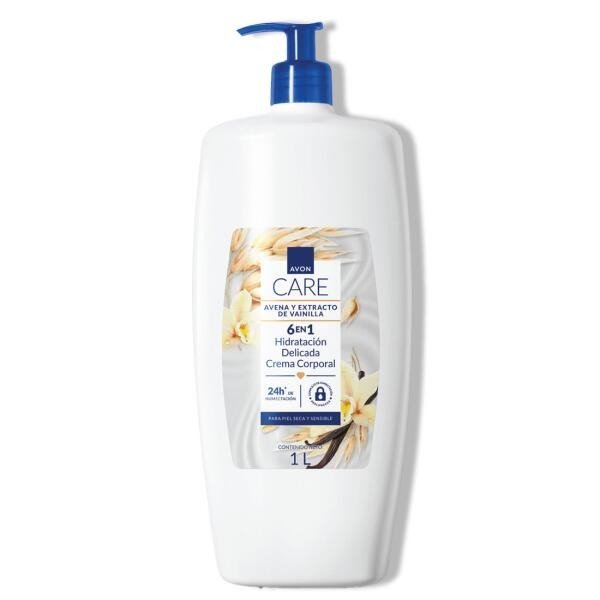 Producto - Avena y Extracto de Vainilla - Crema Corporal Avon 1 Litro