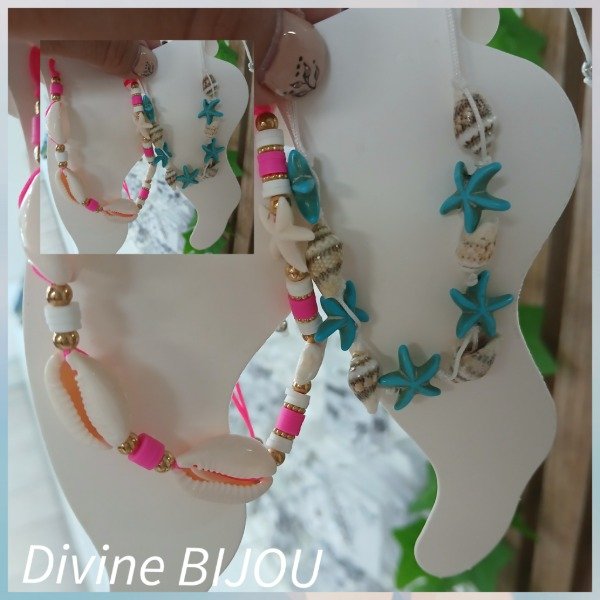 Producto - Tobillera caracol de  color