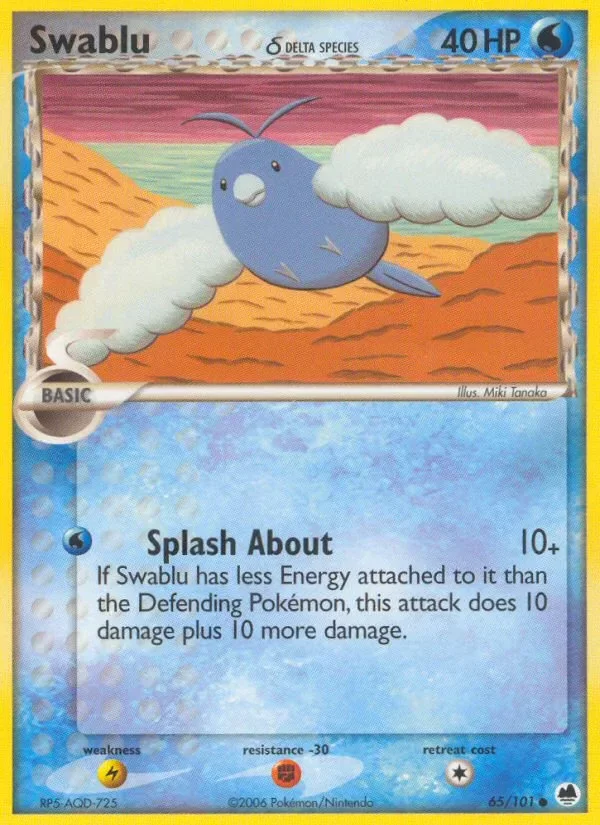 Producto - Swablu (65/101) (Delta Species) [EX: Dragon Frontiers]