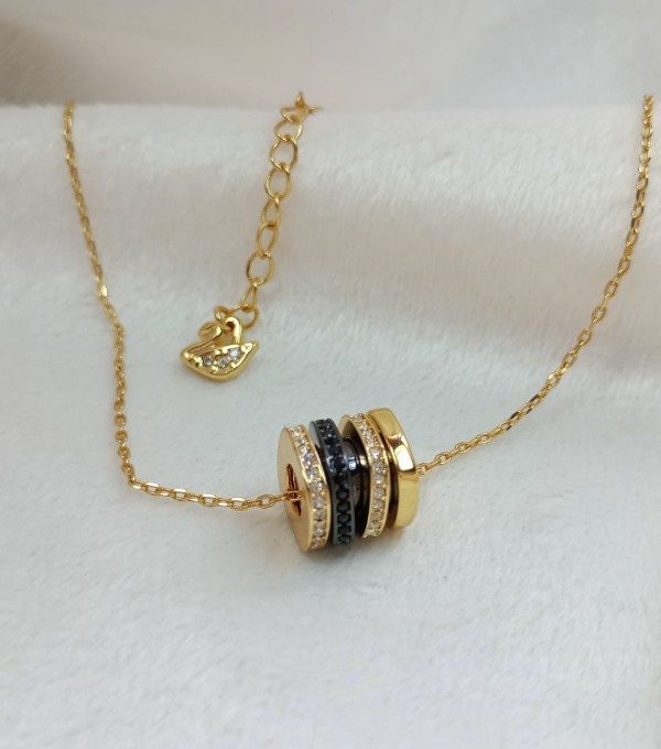 Producto - Collar RING Swarovski dorado (agotado)