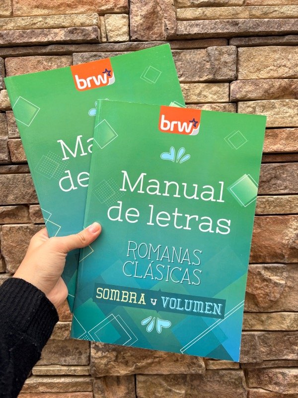 Producto - Manual de LETRAS ROMANAS