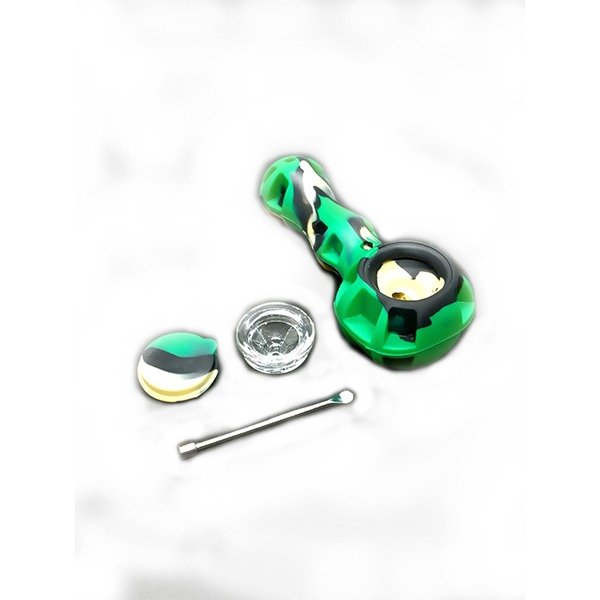 Producto - Pipa de silicona para flor y extraccion