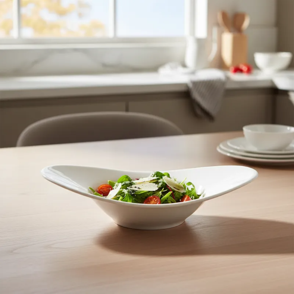 Producto - Bowl Oval Con Ala 17 Cm Porcelana Horeca Harmony