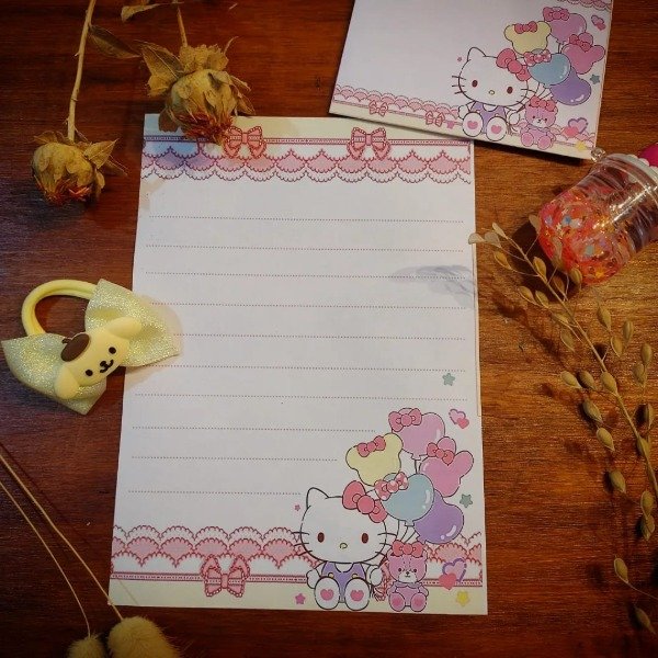 Producto - PAPEL DE CARTA HELLO KITTY