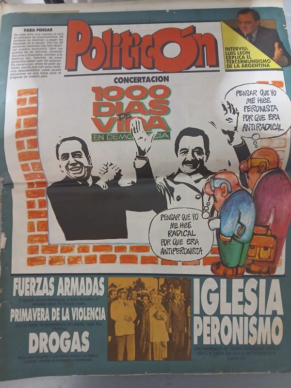 Producto - REVISTA POLITICON (CONCERTACION)