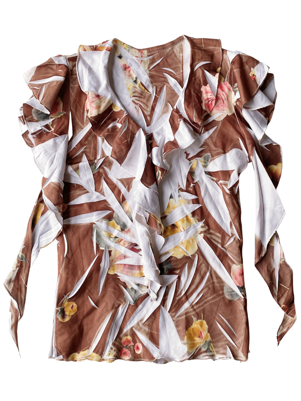 Producto - y2k ruffled tank top (u)