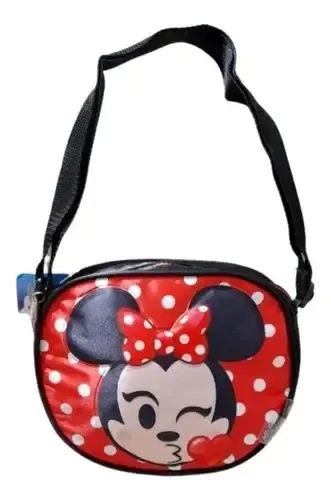 Producto - Minnie Emoji Bandolera 21 x 16 cm Wabro