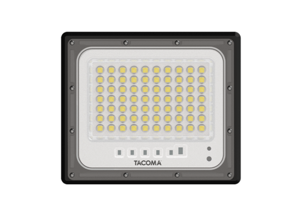 Producto - PROYECTOR SOLAR ABS 30W CON PANEL MONO BLACK AUTONOMIA 8 A 12 HS TACOMA