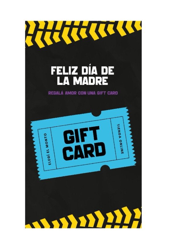 Producto - Gift Card DIA DE LA MADRE