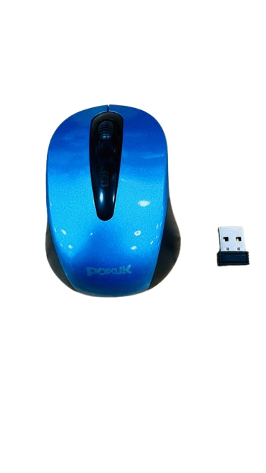 Producto - Mouse Inalambrico Optico Usb 2.4ghz 800dpi - Azul