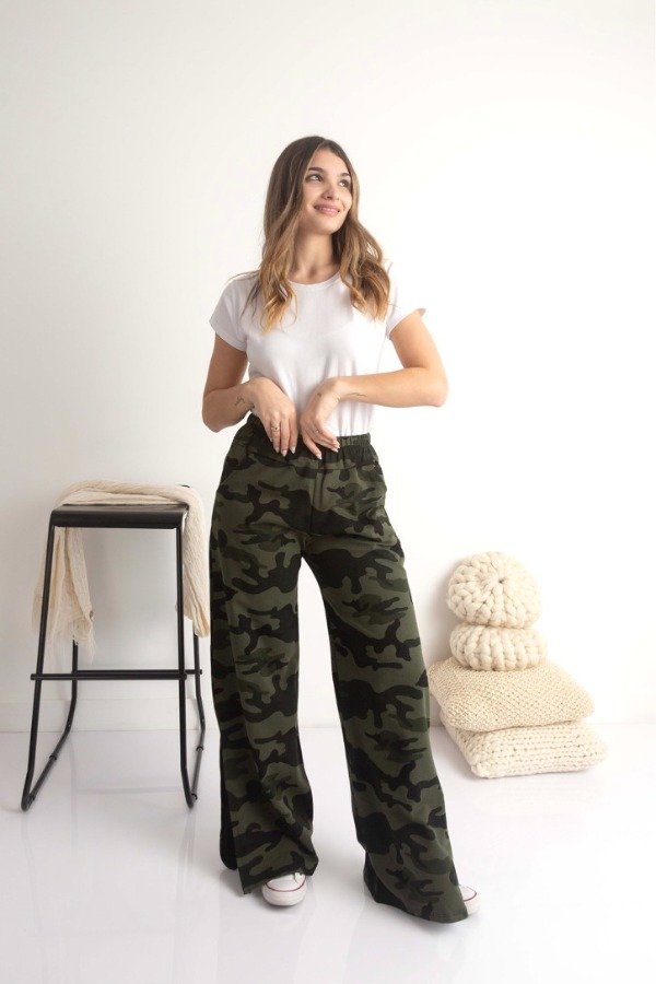 Producto - Palazzo Camuflado (36 al 48)