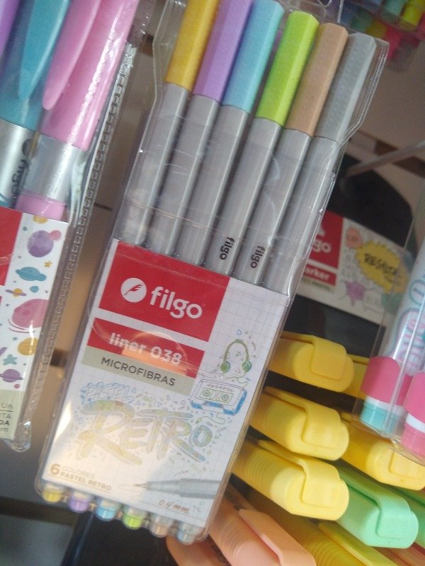 Producto - Microfibras Retro pastel x6