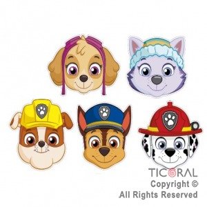 Producto - ANTIFAZ PAW PATROL X 1U