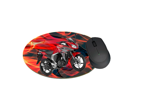 Producto - Mouse Pad Personalizado Circular Frase Bandas Motos