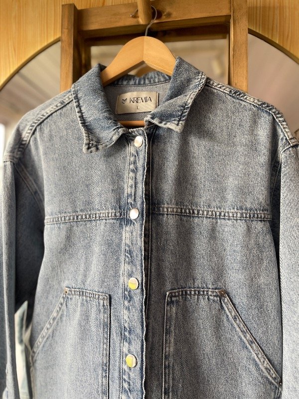Producto - Camisaco Jean claro - 1