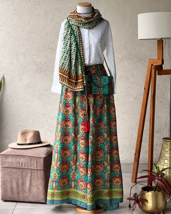 Producto - Palazzo Goa Verde Petróleo M a XL