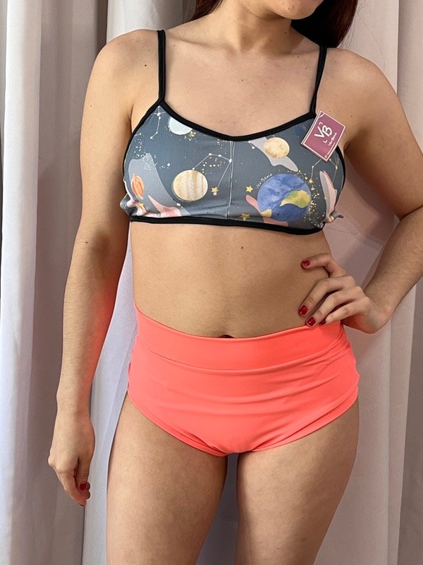 Producto - Culotte Clasico Salmon Fluor