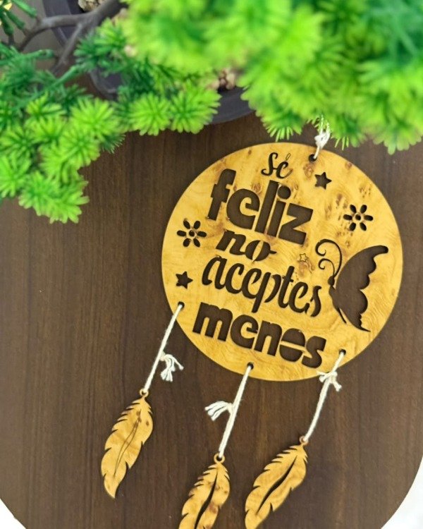 Producto - Atrapasueños de madera en color - 2