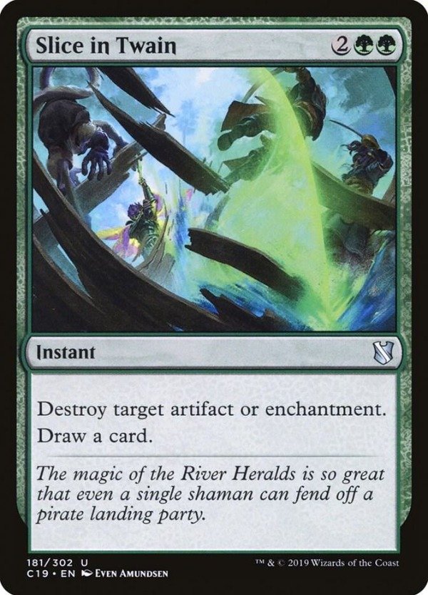 Producto - Slice in Twain  Commander 2019