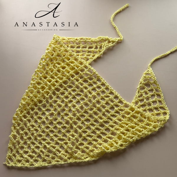 Producto - Pañuelo red amarillo