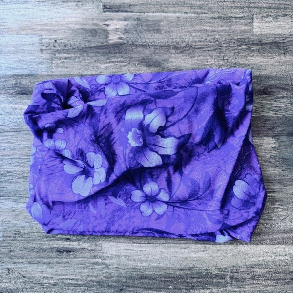 Producto - Cuellito Buff - Florcitas Violeta