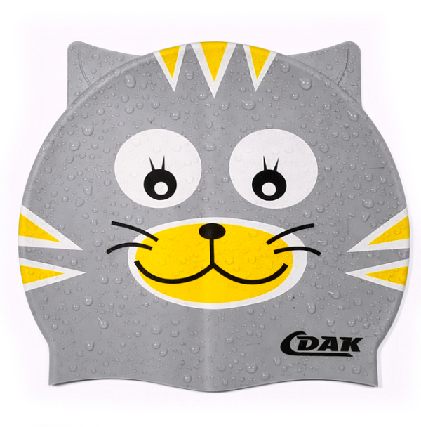 Producto - GORRO DE SILICONA - GATITOS DE COLORES - DAK