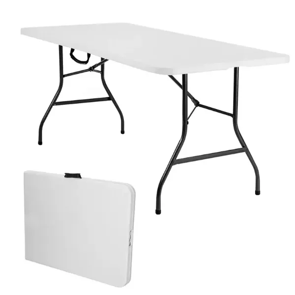 Producto - MESA EXTENSIBLE / PLEGABLE SUPER RESISTENTE BLANCA