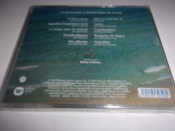 Producto - CD HIJOS DEL MEDITERRANEO HOMENAJE A SERRAT CALAMARO TULSA DREXLER F10 - 1