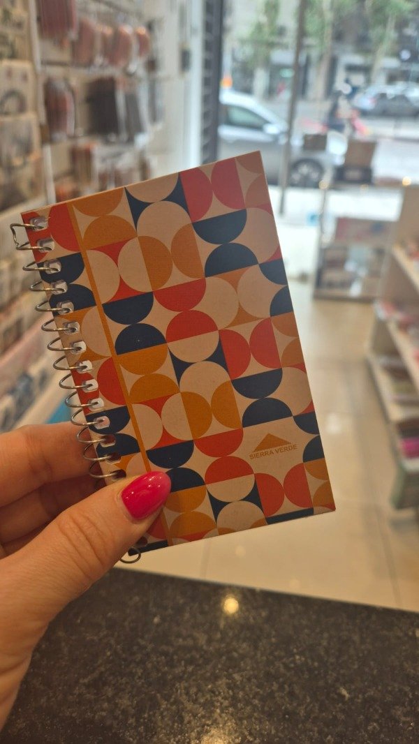 Producto - LIBRETA MINI 40 HJ. ESPIRAL RAYADA