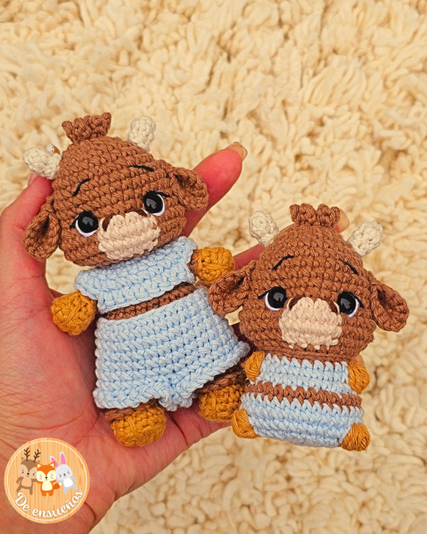 Producto - Mini bebe Antonio - (2 guías de tejido)