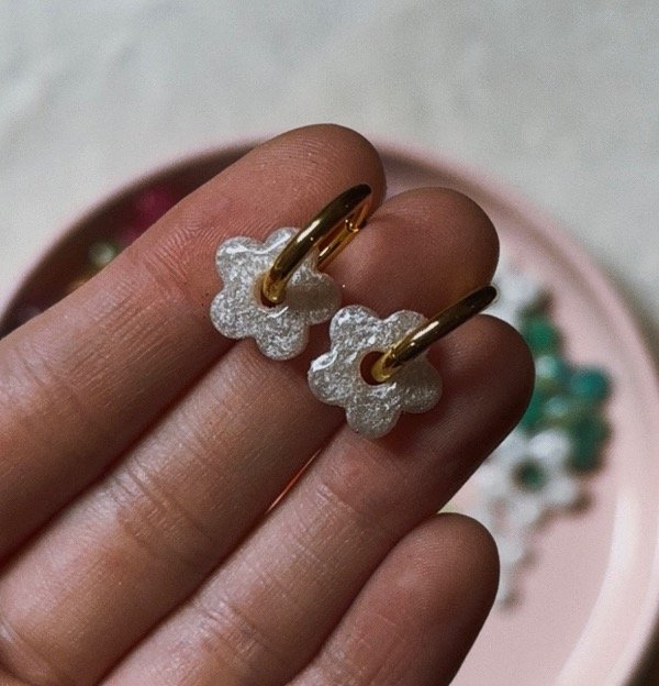 Producto - Florcitas bebé con argollitas