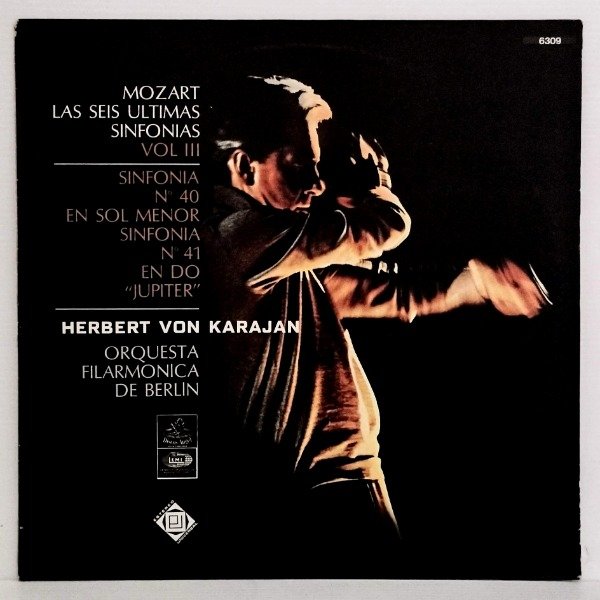 Producto - MOZART SEIS ULTIMAS SINFONIAS VOL. 3 - VON KARAJAN