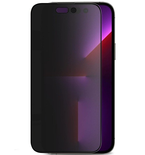 Producto - Vidrio Templado Full Cover Anti Espia Matte Lito D+ iPhone 15 Pro
