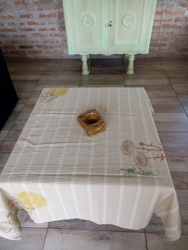 Producto - Mantel tussor estampado - 4